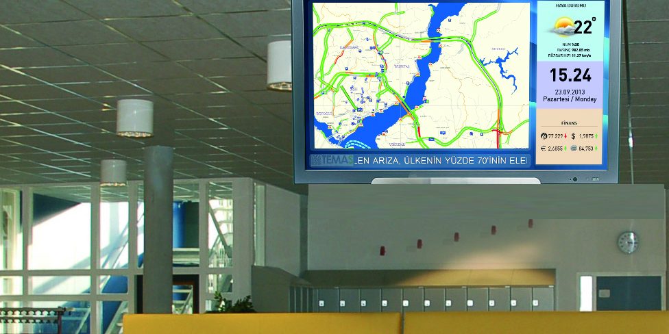 Digital Signage Kullanım Alanları