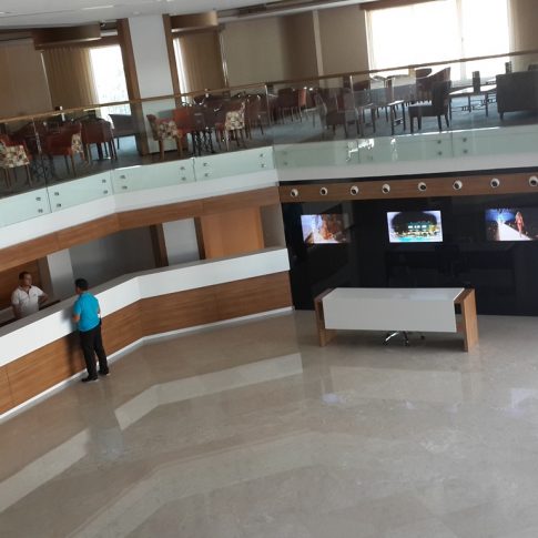 Richmond Pamukkale otel ayna arkası ekran