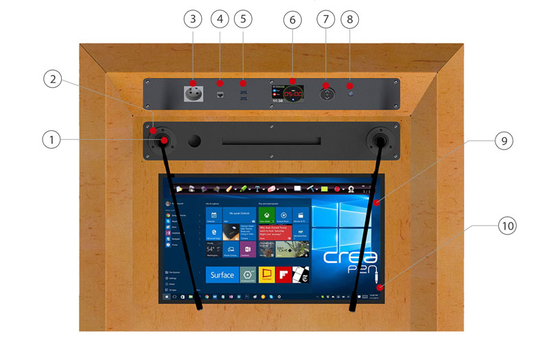 TW23P-Digital-Podium-Top