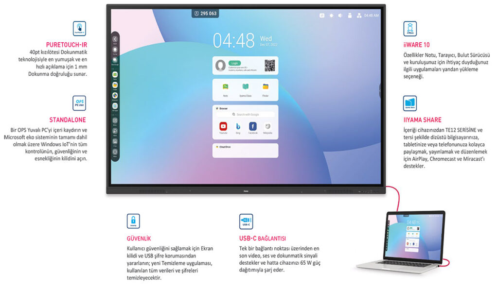 iiyama Akıllı Tahtalar