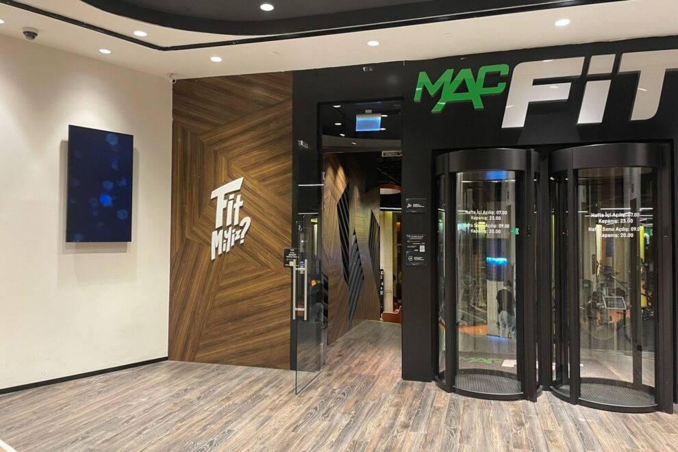 Mars Athletic MACFit Digital Signage