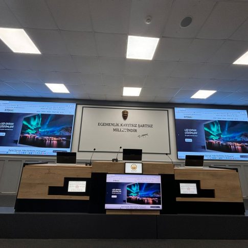 Bilecik Il Ozel Idaresi Meclis Salonu Profesyonel Ses ve Goruntu Sistemleri