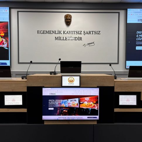 Bilecik Il Ozel Idaresi Meclis Salonu Profesyonel Ses ve Goruntu Sistemleri