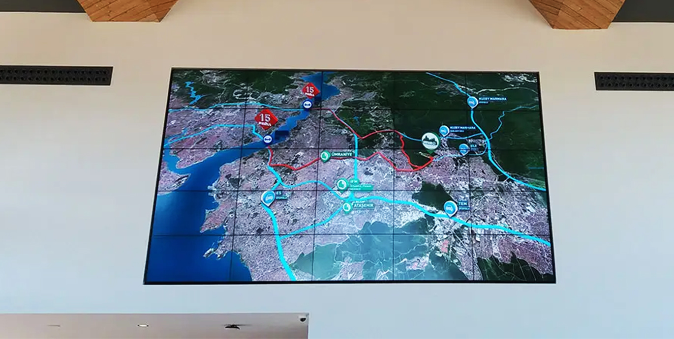 İzleme ve Kontrol Merkezleri için Video Wall Sistemleri 4