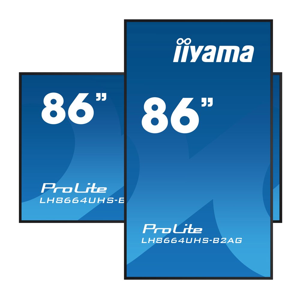 ProLite LH8664UHS-B2AG Signage Monitor