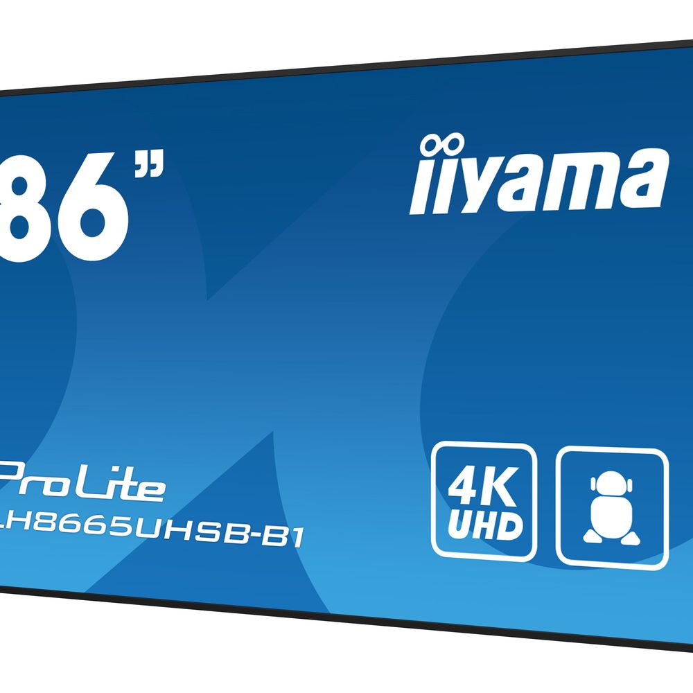 ProLite LH8665UHSB-B1 Signage Monitor