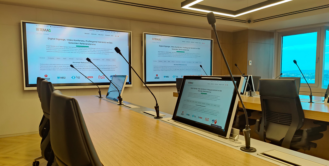 Konferans Salonları Video Wall Çözümleri 4