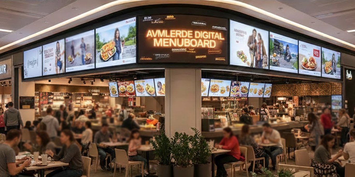 AVM’lerde Dijital Menuboard Çözümleri