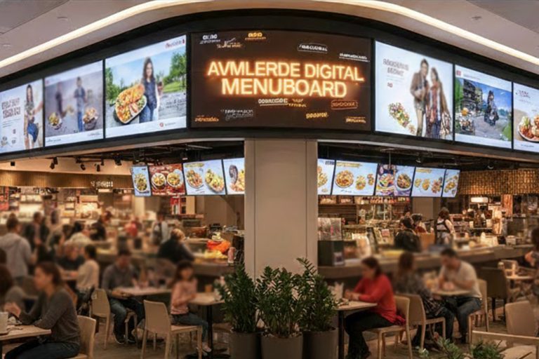AVM’lerde Dijital Menuboard Çözümleri
